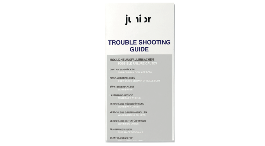 GUIDE DE DÉPANNAGE JUNIOR